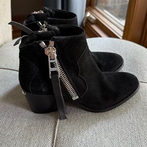 Zadig & Voltaire Molly Suede Ankle Boots. EUR size 38